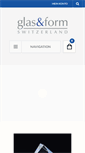 Mobile Screenshot of glasundform.ch